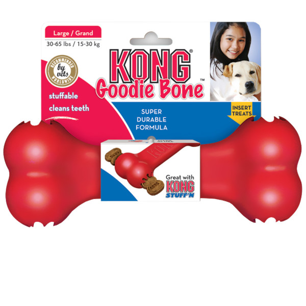 KONG Goodie Bone (Large) 漏食狗骨玩具 (L)